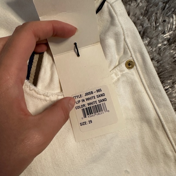 Jean atelier flip fold jeans white sand - Picture 8 of 8